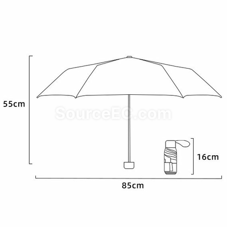 Customization Pocket Umbrella Corporate Gifts