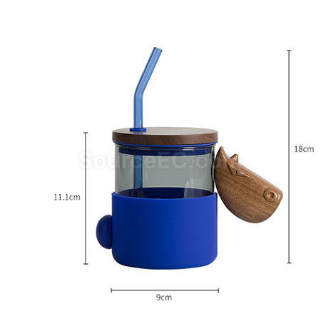 Customization Simple Straw Glass Corporate Gifts