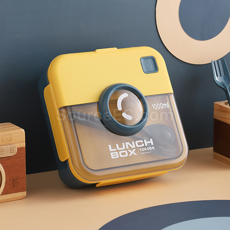 Customization Portable Lunch Box With Tableware Corporate Gifts
