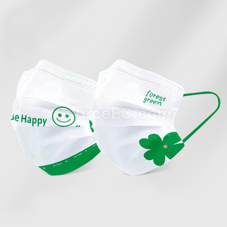 Customization Klein Blue Disposable Face Mask Corporate Gifts