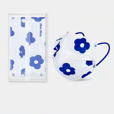 Customization Klein Blue Disposable Face Mask Corporate Gifts