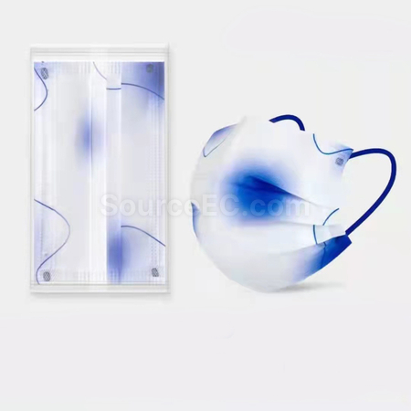 Customization Klein Blue Disposable Face Mask Corporate Gifts