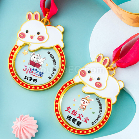 Customization Rabit Medal Corporate Gifts