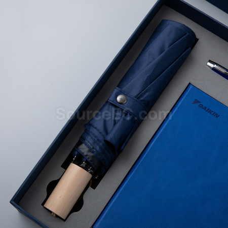 Customization Umbrella+Pen+Notebook Set Corporate Gifts