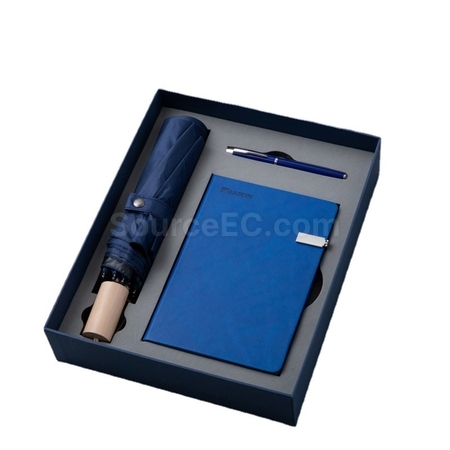 Customization Umbrella+Pen+Notebook Set Corporate Gifts