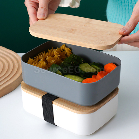 Customization Wheat Straw LunchBox Corporate Gifts
