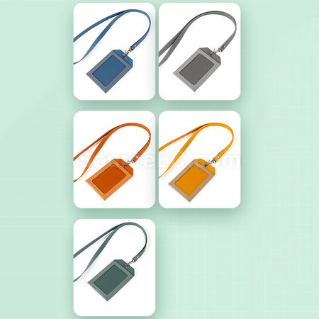 Customization PU Badge Holder Corporate Gifts