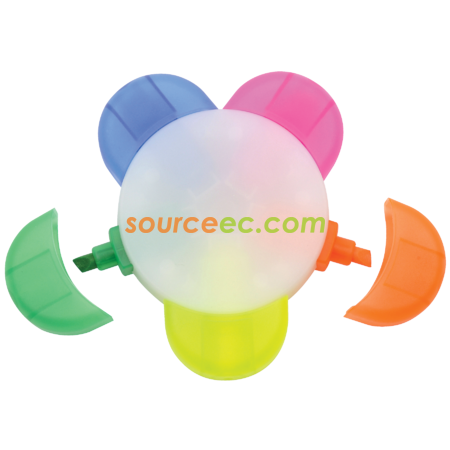Customization Flower Shaped Highlighter Corporate Gifts