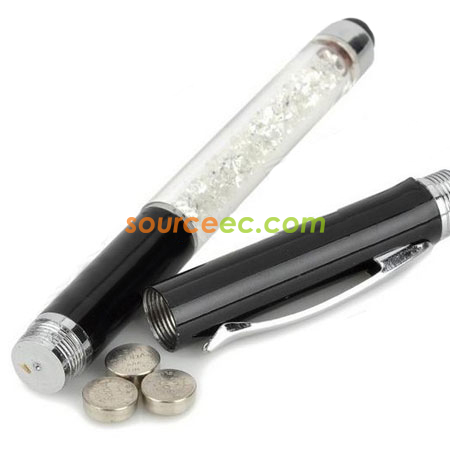 Customization Crystal LED + Laser Pen Corporate Gifts