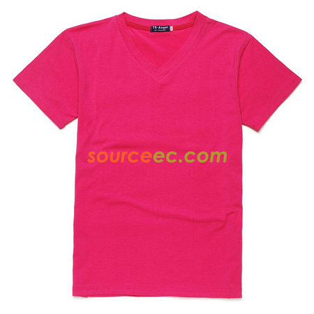 Customization V Neck T-Shirt Corporate Gifts