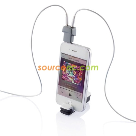 Customization Jam 4-in-1 Functionality Headphone Splitter Corporate Gifts