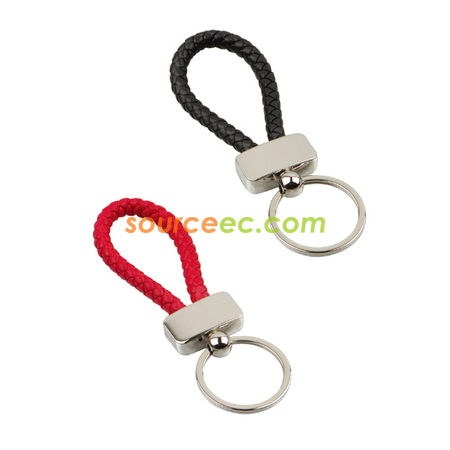 Customization Braid Metal Keychain Corporate Gifts