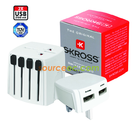 SKROSS World Travel Adapter MUV Micro USB
