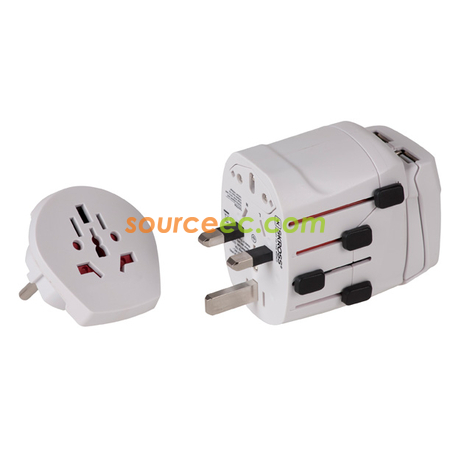 Customization SKROSS World Travel Adapter PRO Plus USB Corporate Gifts