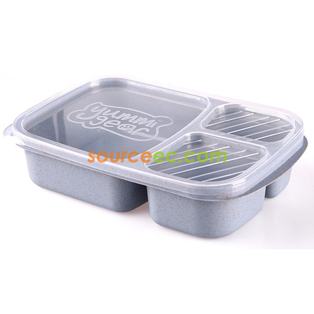 Customization Wheat Straw Lunchbox Corporate Gifts