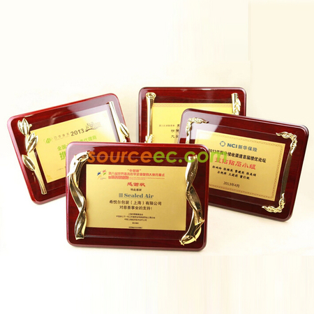 Customization Wooden Plaque Corporate Gifts