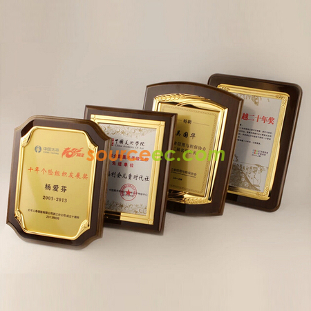 Customization Wooden Plaque Corporate Gifts