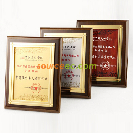 Customization Wooden Plaque Corporate Gifts