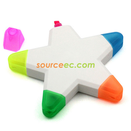 Customization Star Fluorescent Pen Corporate Gifts