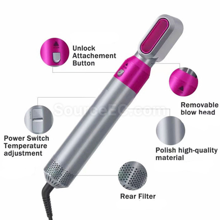 Customization 5in 1  Hair Straightening And Curling Iron Corporate Gifts