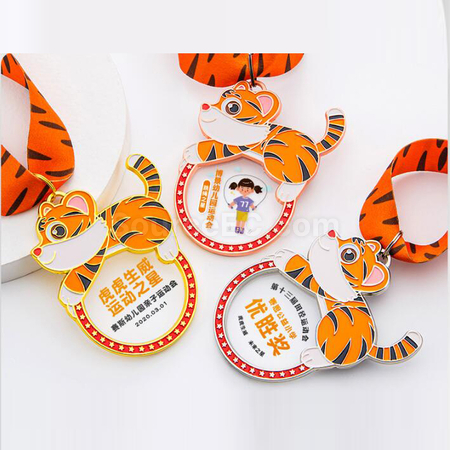 Customization Year Of The Tiger Metal Medal Corporate Gifts