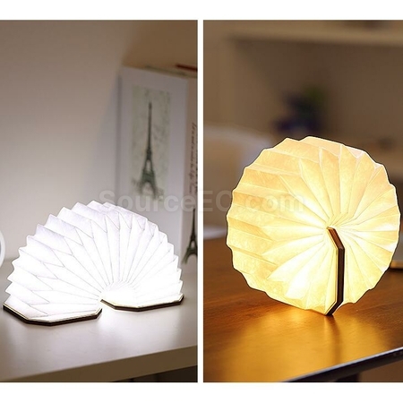 Customization Rechargeable Wooden Organ LED Light Corporate Gifts