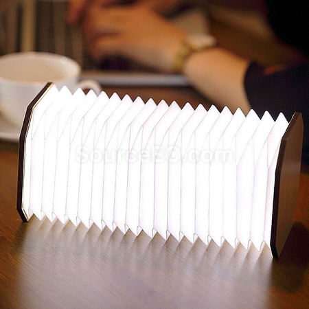 Customization Rechargeable Wooden Organ LED Light Corporate Gifts