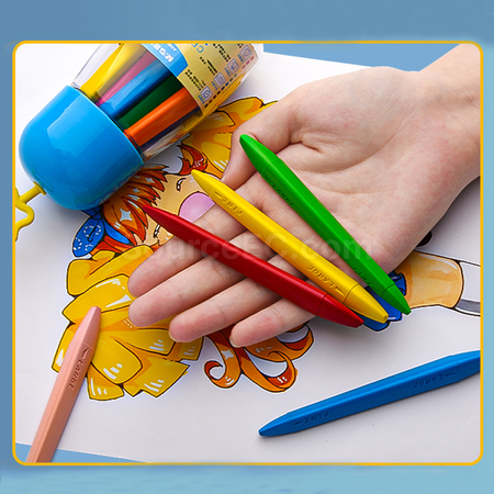 Customization 12/24/36 Colors Washable Crayon Corporate Gifts