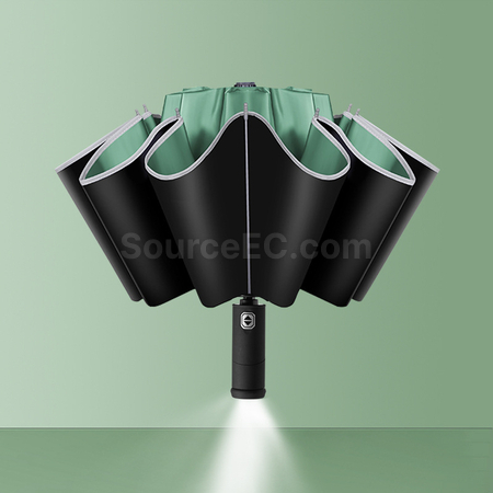 Customization LED Light Reverse Automatic Umbrella Corporate Gifts