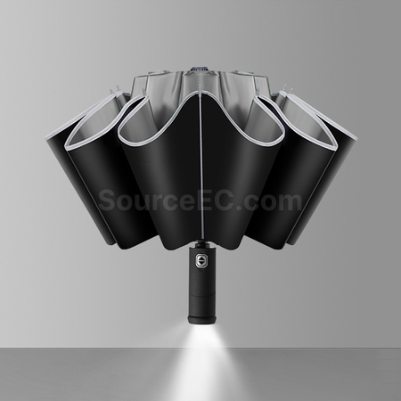 Customization LED Light Reverse Automatic Umbrella Corporate Gifts