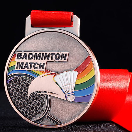 Customization Badminton Metal Medal Corporate Gifts