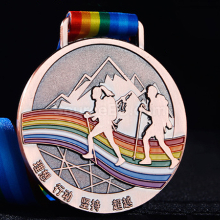 Customization Climbing Metal Medal Corporate Gifts