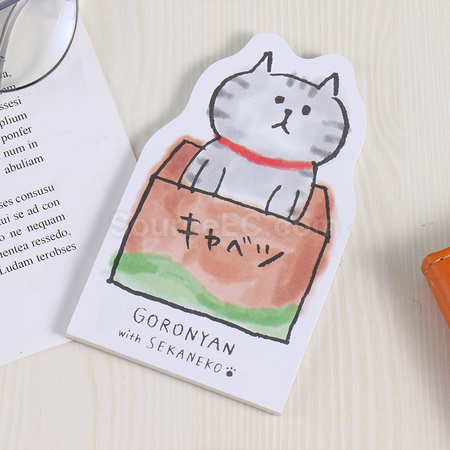 Customization Purring Cat Post-It Note Corporate Gifts