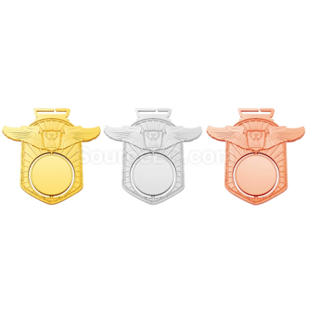 Customization Badminton Hollow Rotating Medal Corporate Gifts