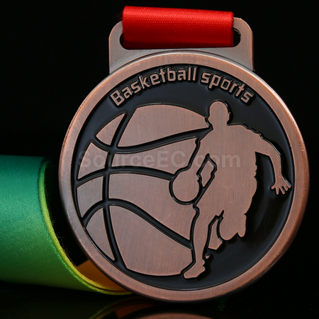 Customization Basketball Metal Medal Corporate Gifts