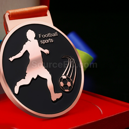 Customization Football Metal Medal Corporate Gifts