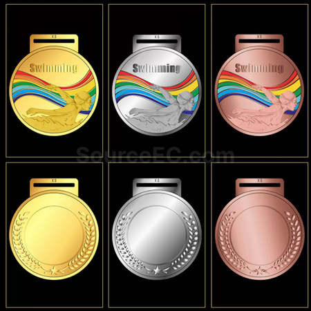 Customization Swimming Metal Medal Corporate Gifts