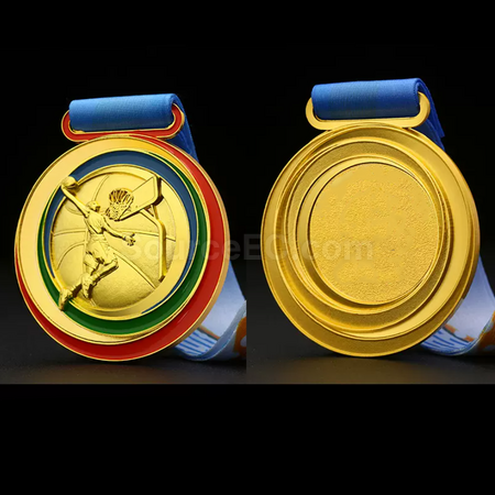 Customization Basketball Metal Medal Corporate Gifts
