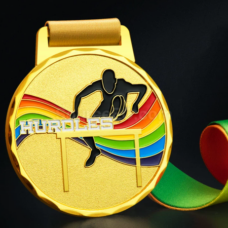 Customization Hurdles Metal Medal Corporate Gifts