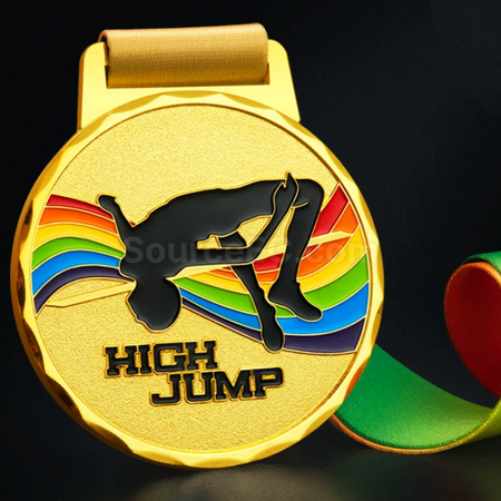 Customization High Jump Metal Medal Corporate Gifts