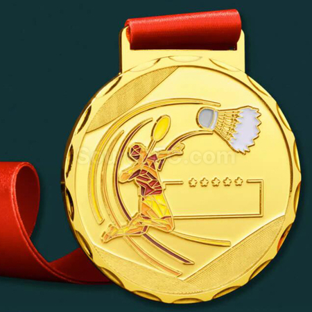 Customization Badminton Metal Medal Corporate Gifts