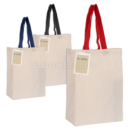 Customization Colouring Calico Trade Show Bag Corporate Gifts