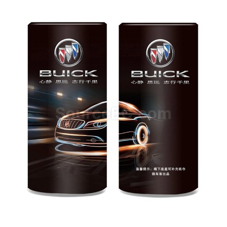 Customization Car Bucket Dry Tissue Corporate Gifts