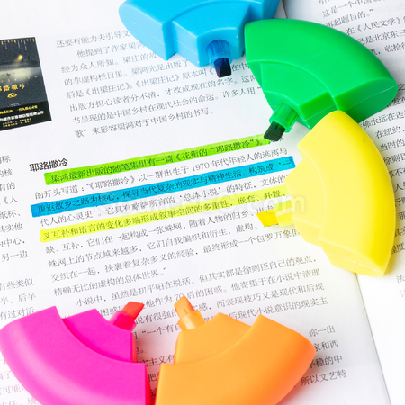 Customization Circular Highlighter Corporate Gifts