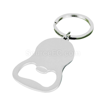 Customization Cheers Round Bottle Opener Key Ring Corporate Gifts