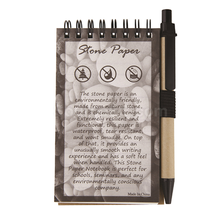 Customization Stone Paper NoteBook Corporate Gifts