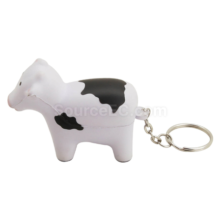 Customization Stress Cow Key Ring Corporate Gifts