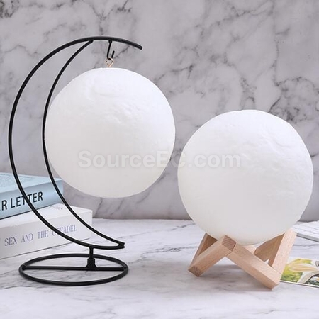 Customization USB Charging Bluetooth Speaker Led Moon Night Light Corporate Gifts