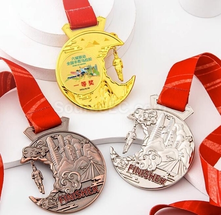 Customization Running Metal Medal Corporate Gifts