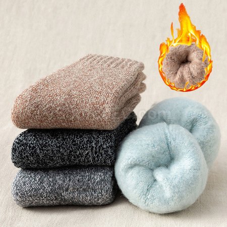 Customization Thickened Fleece Socks Corporate Gifts